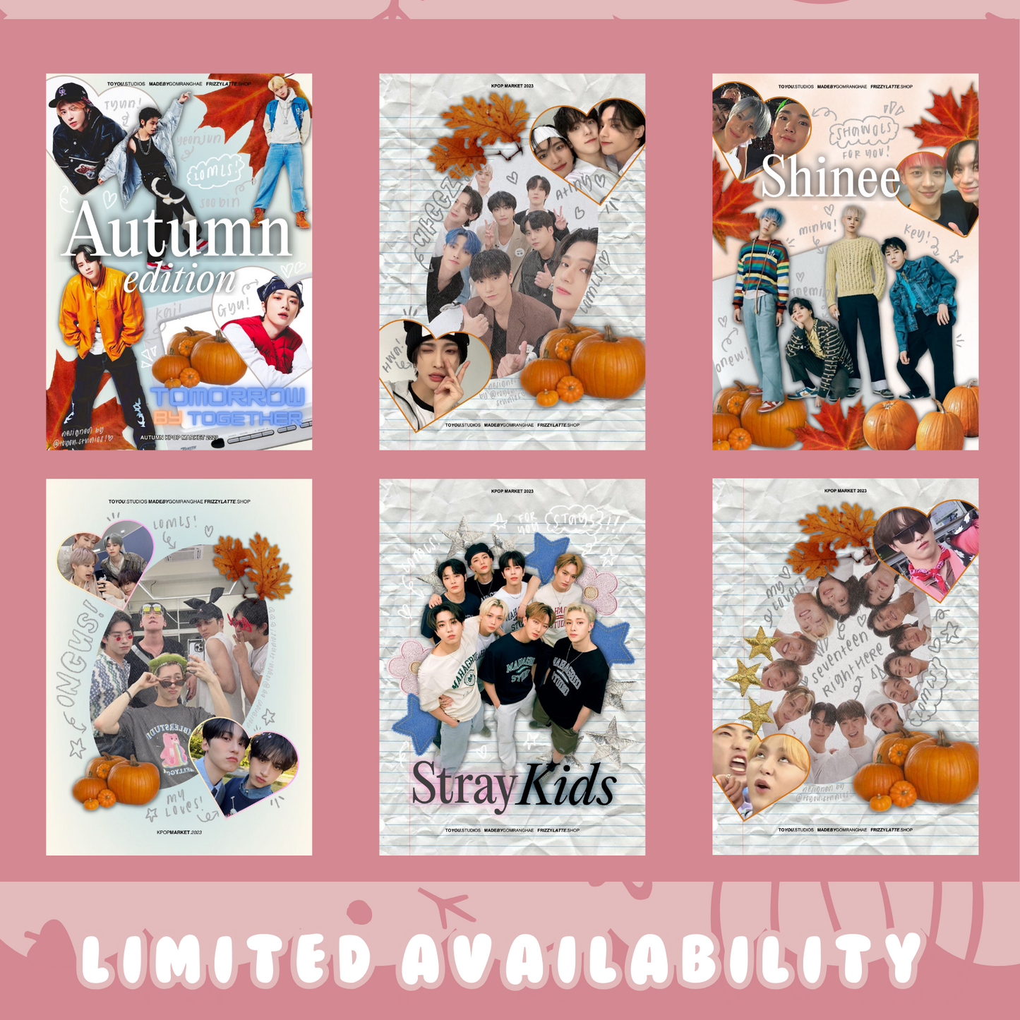 KPOP GROUP POSTCARDS