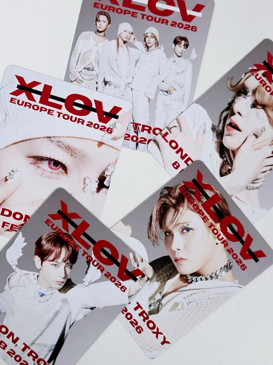 XLOV Fanmade Concert Card Memorabilia