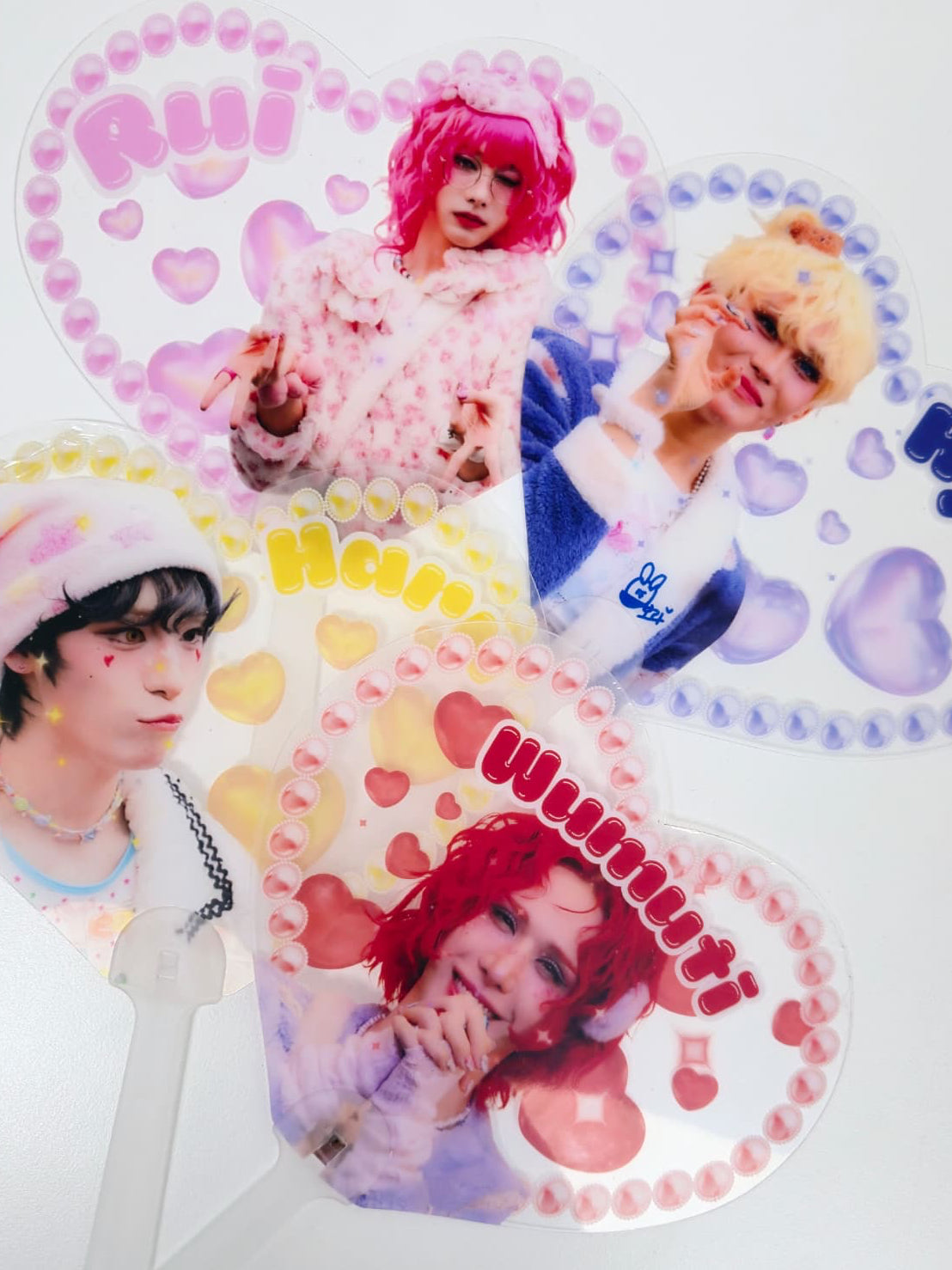 XLOV Heart Shaped Pickets