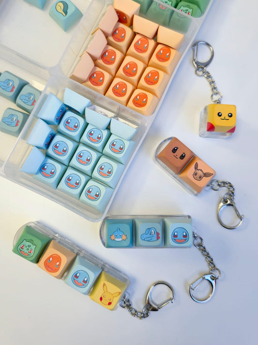 Pokemon Collection: Frizzy Keycap Keychain