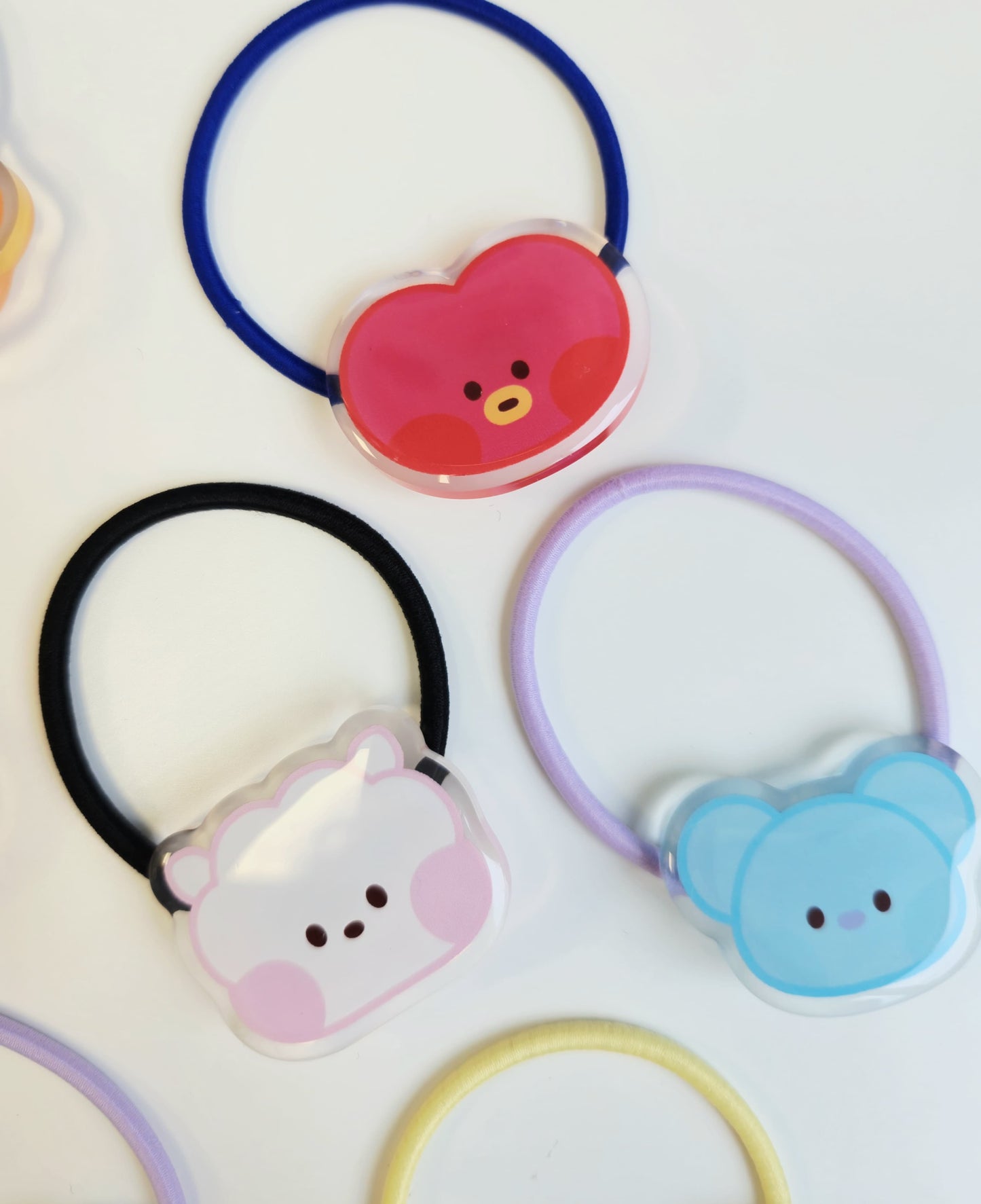 BT21 Jelly Hair Ties