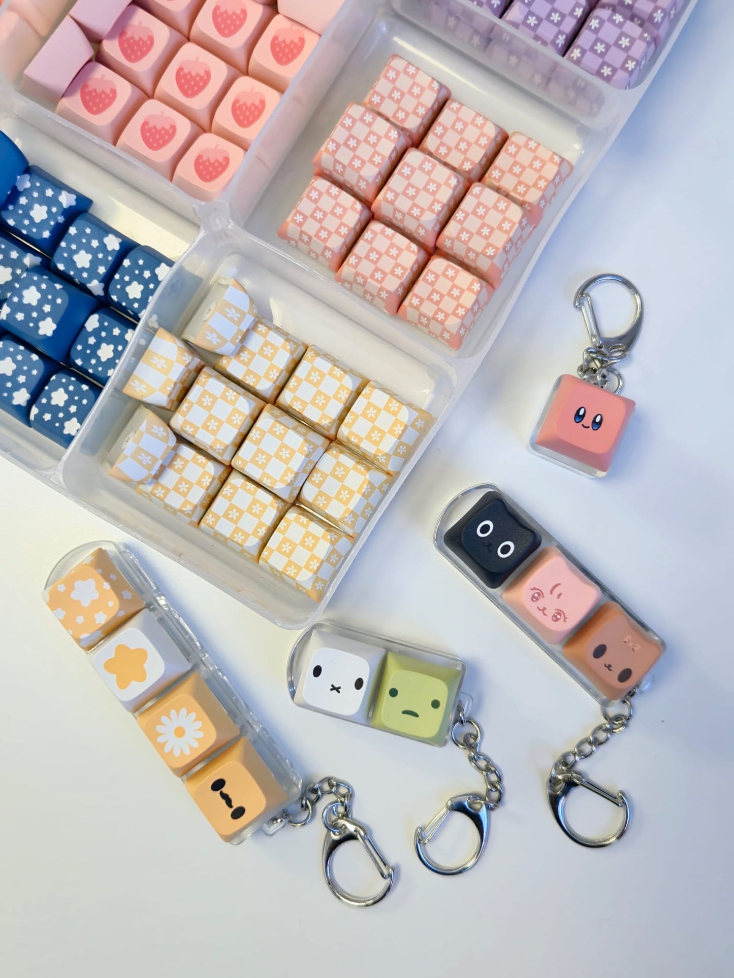 Frizzy Keycap Keychain