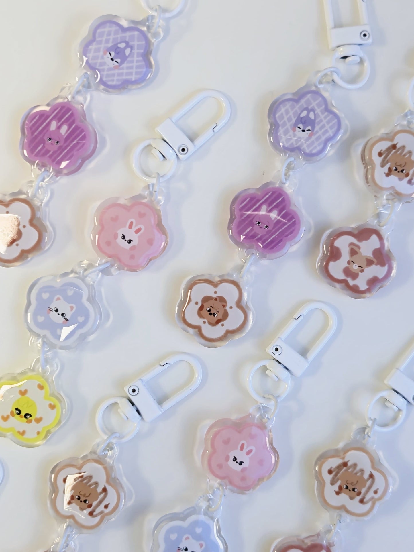 Stray Kids Unit Connect Keychains