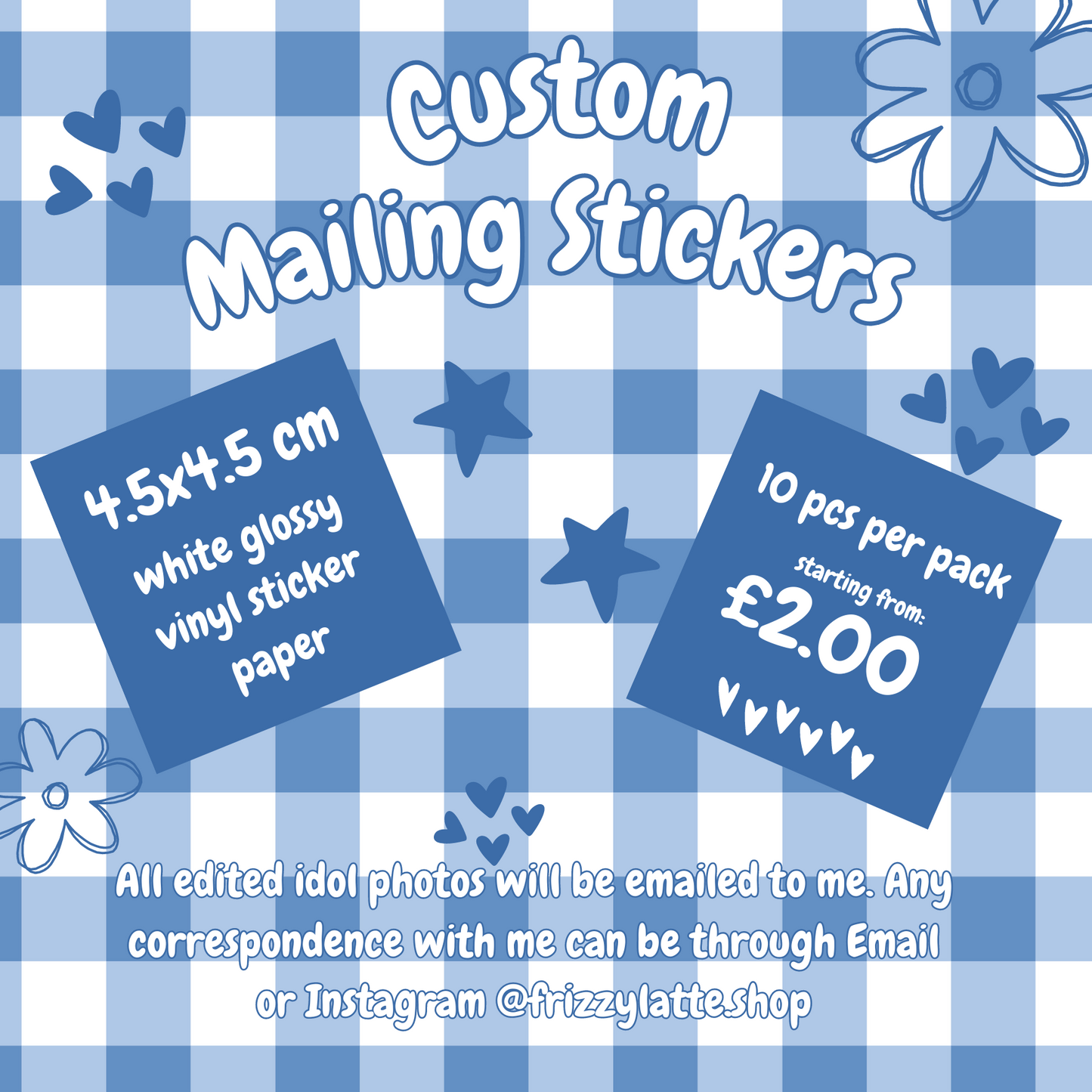 Custom Mailing Sticker