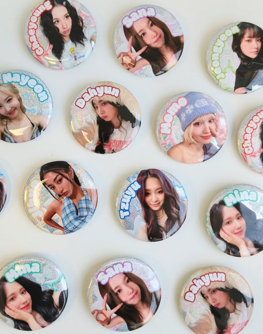 TWICE Large Badge