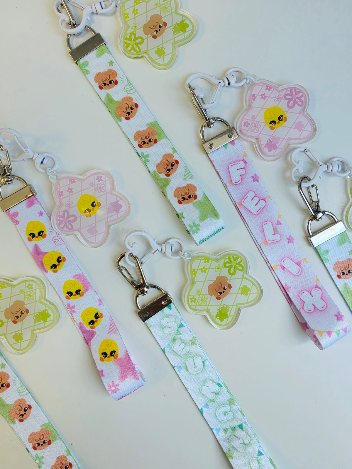 Stray Kids Member Keychain Strap