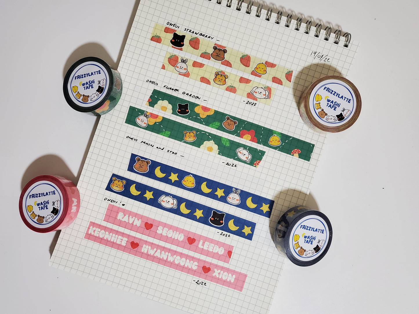 ONEUS Washi Tapes