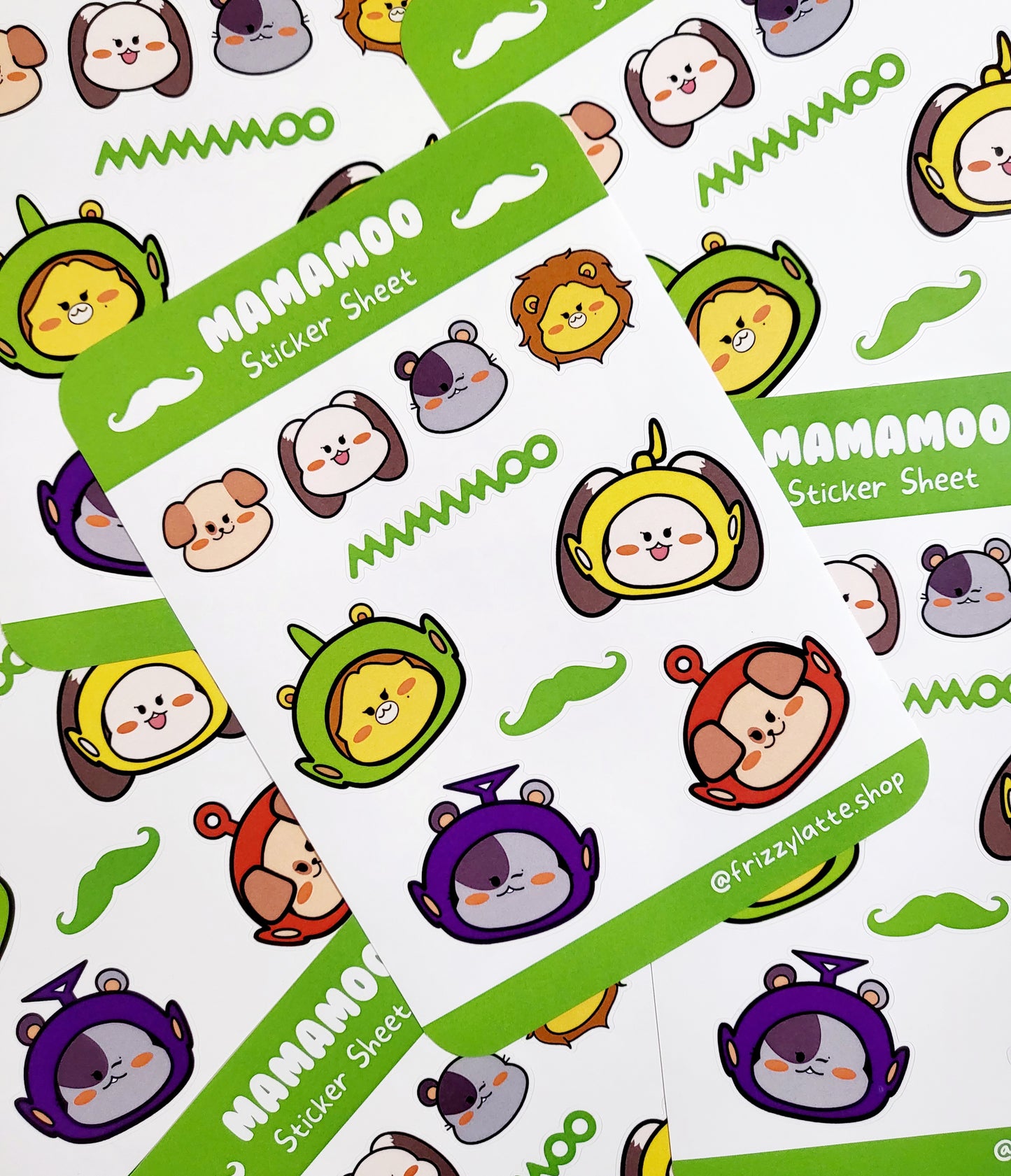 Mamamoo Waterproof Removable Sticker