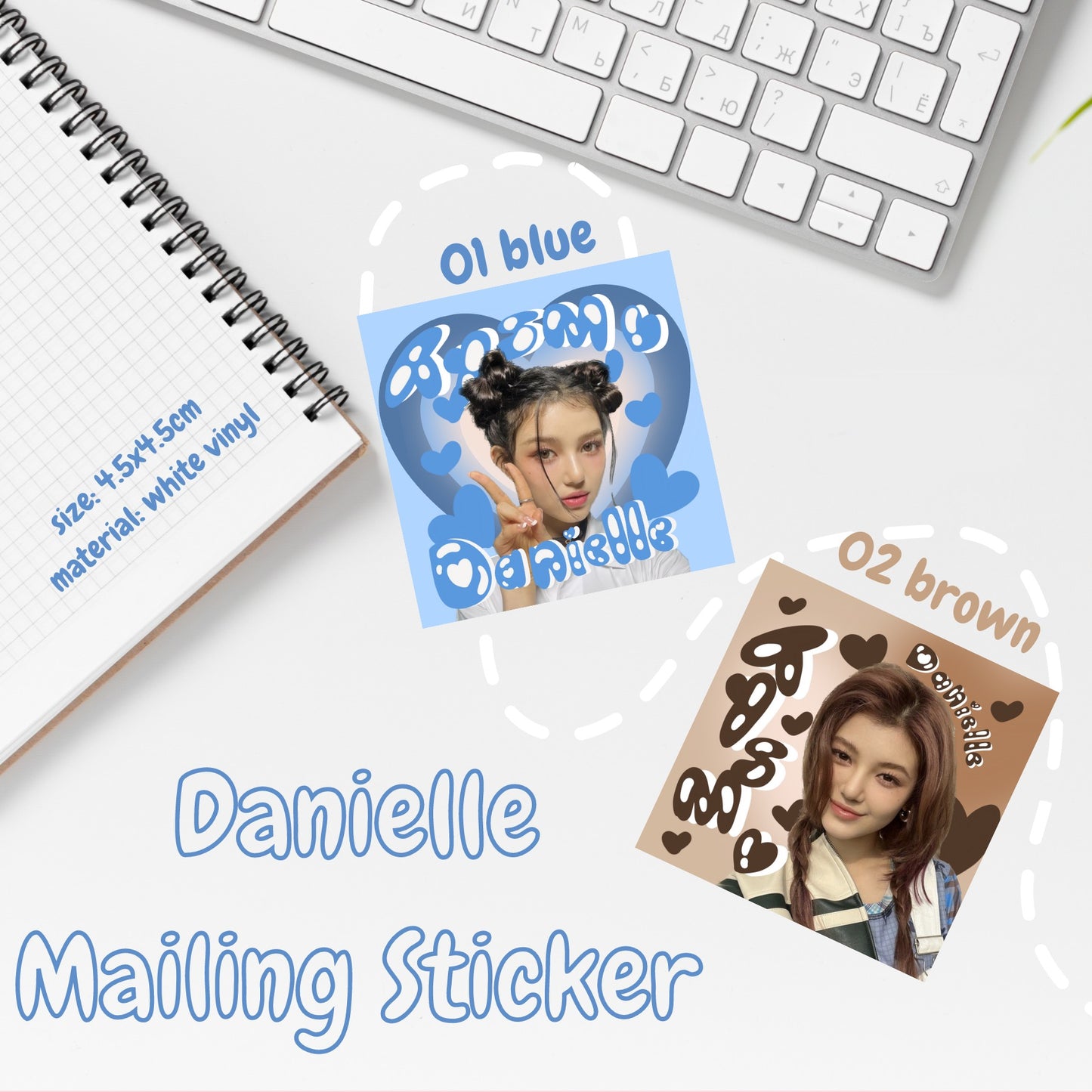 Danielle Mailing Sticker