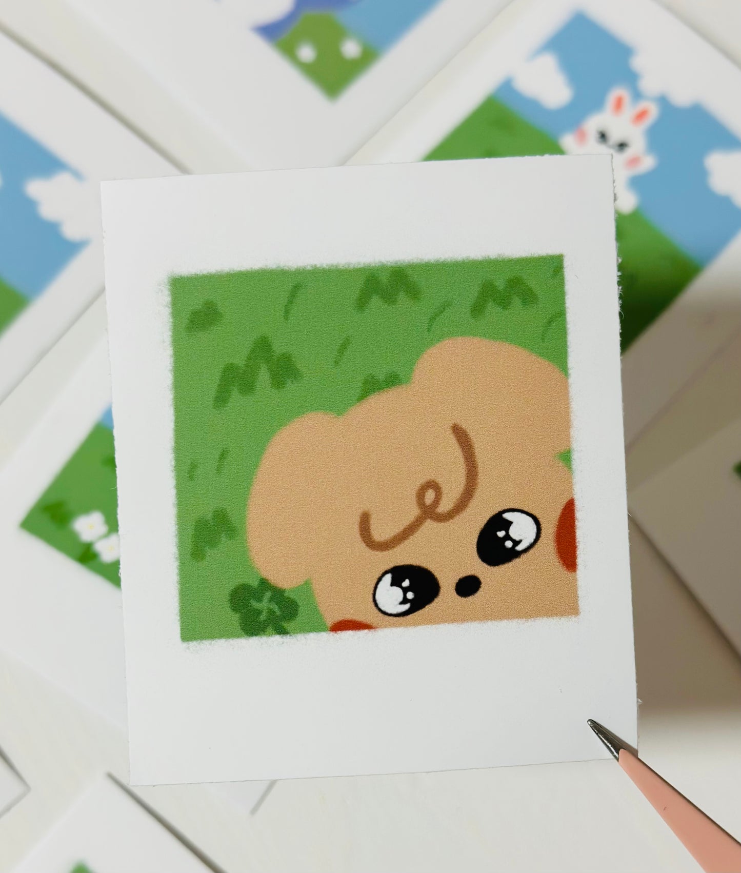 Babu Skzoo - Polaroid Sticker Set