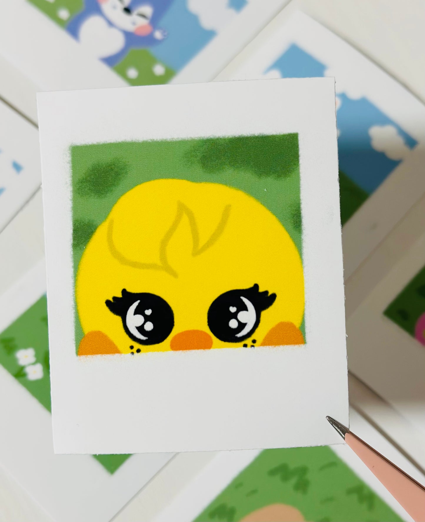 Babu Skzoo - Polaroid Sticker Set