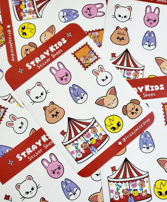 Stray Kids Lightstick Stickers Kpop Stickers Stray Kids Stickers Kpop  Lightstick Stickers Skz Bujo Stickers Planner Stickers 